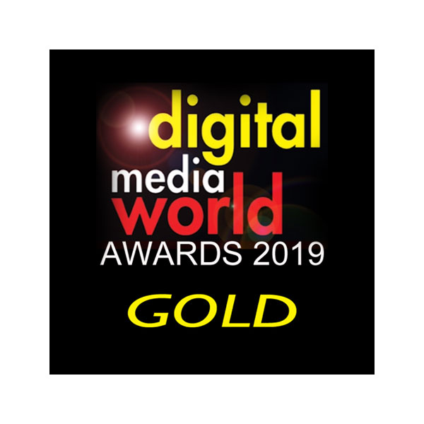 Overcam Digital Media World 2019 - Gold award