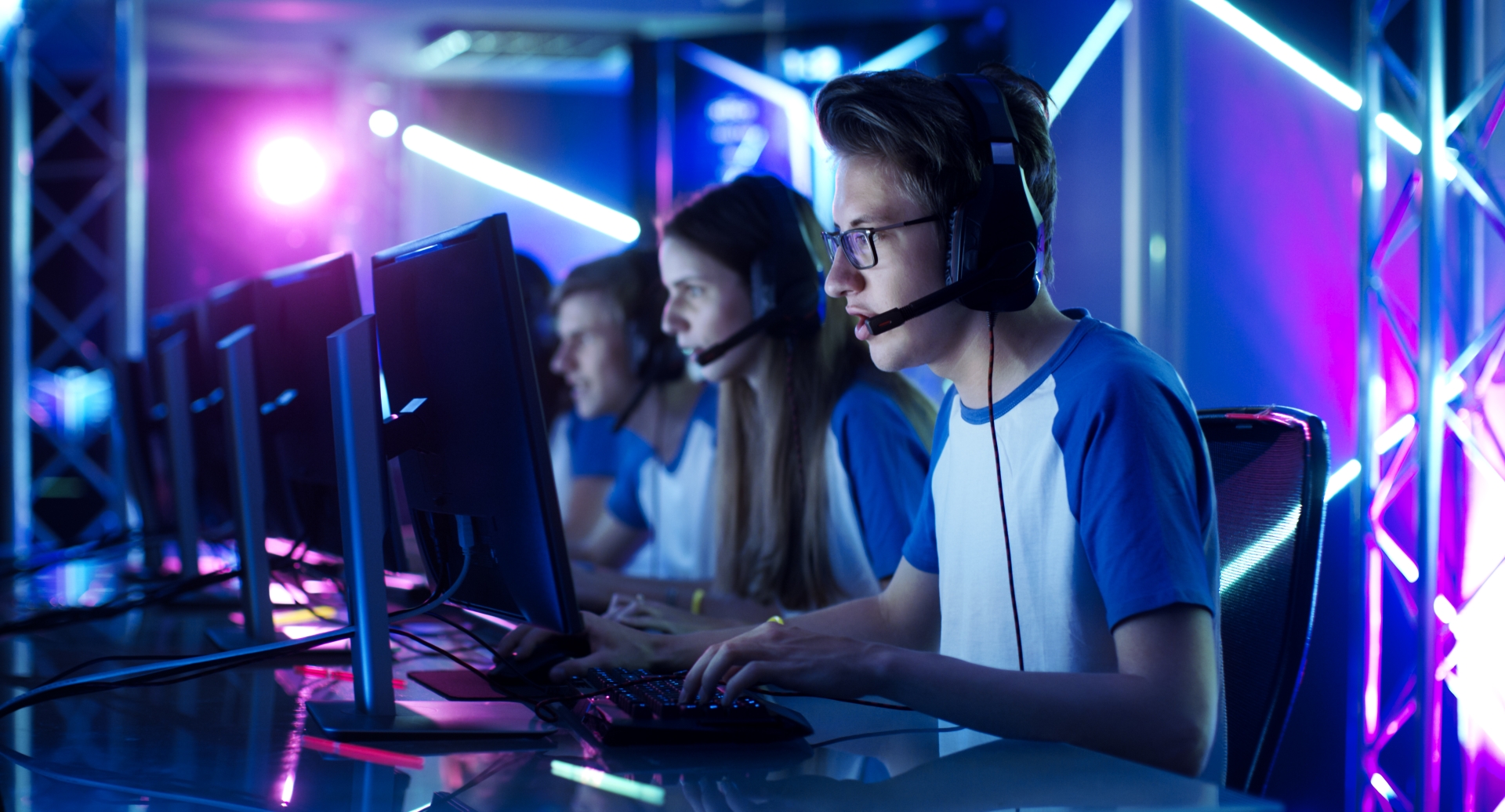 E-sport competitors