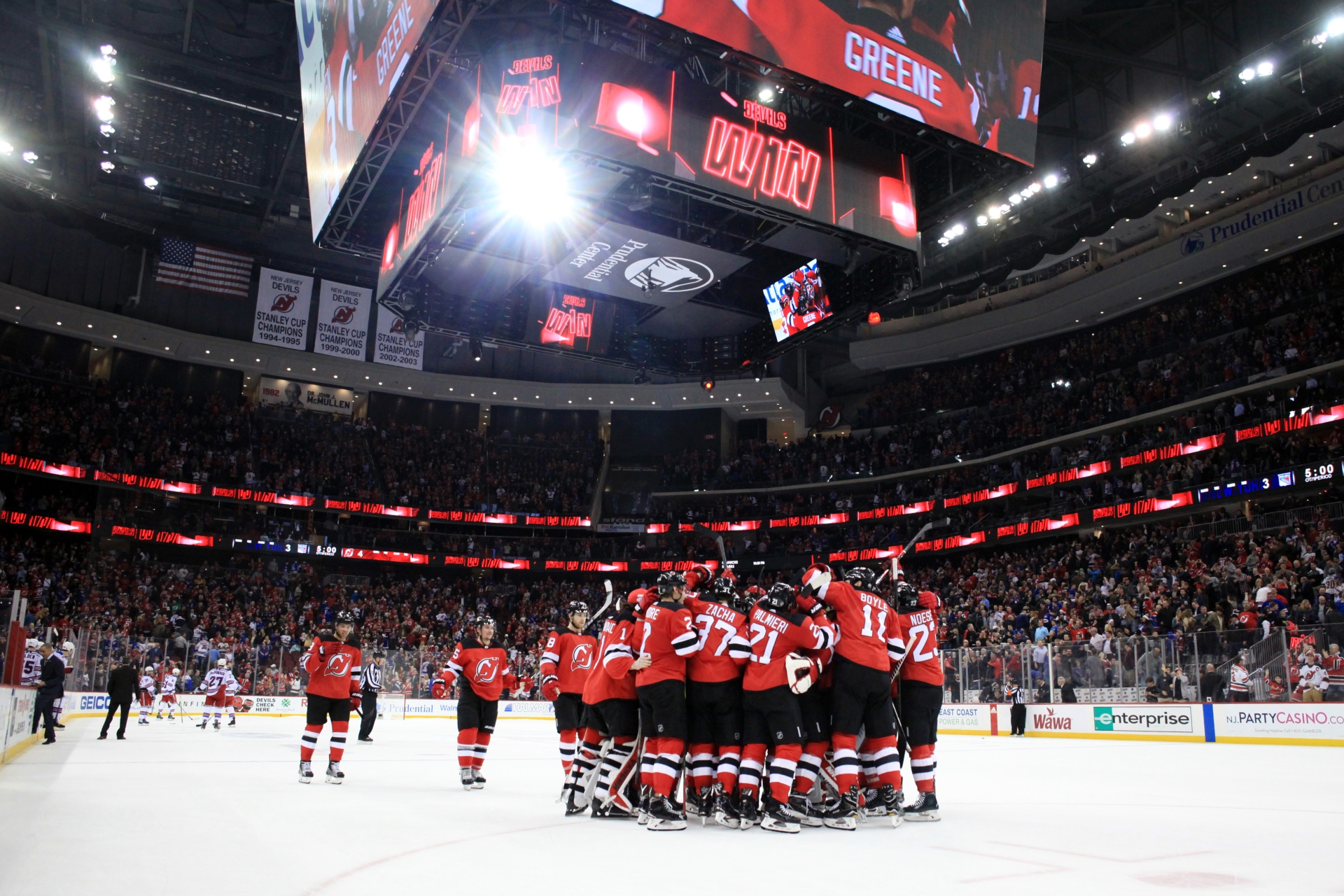 New Jersey Devils  NHL Hockey at the Prudential Center