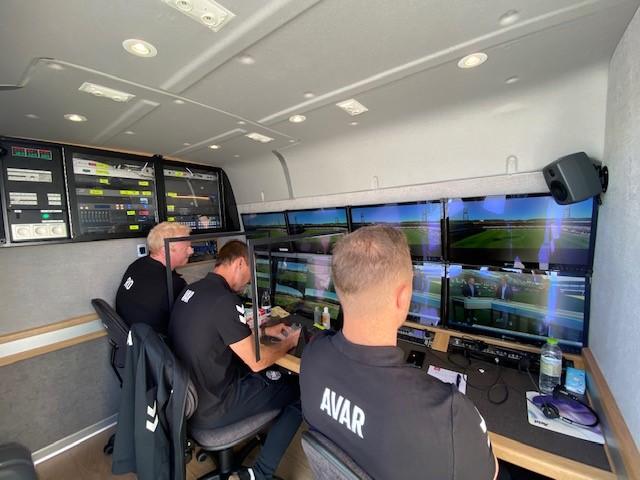 Inside NEP VAR van