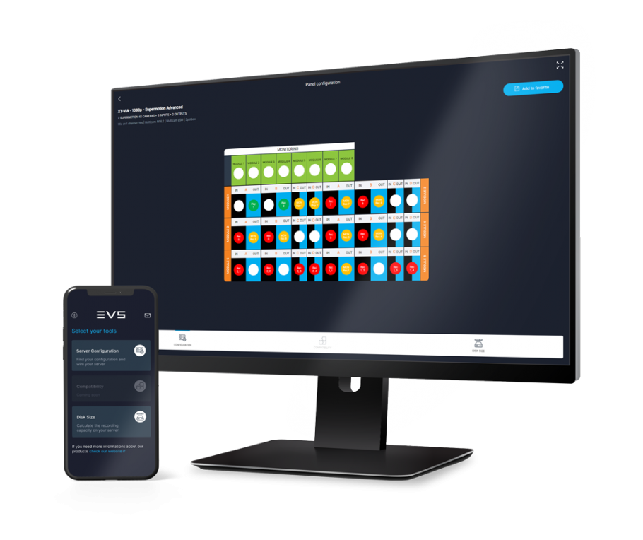 EVS Toolbox - device overview