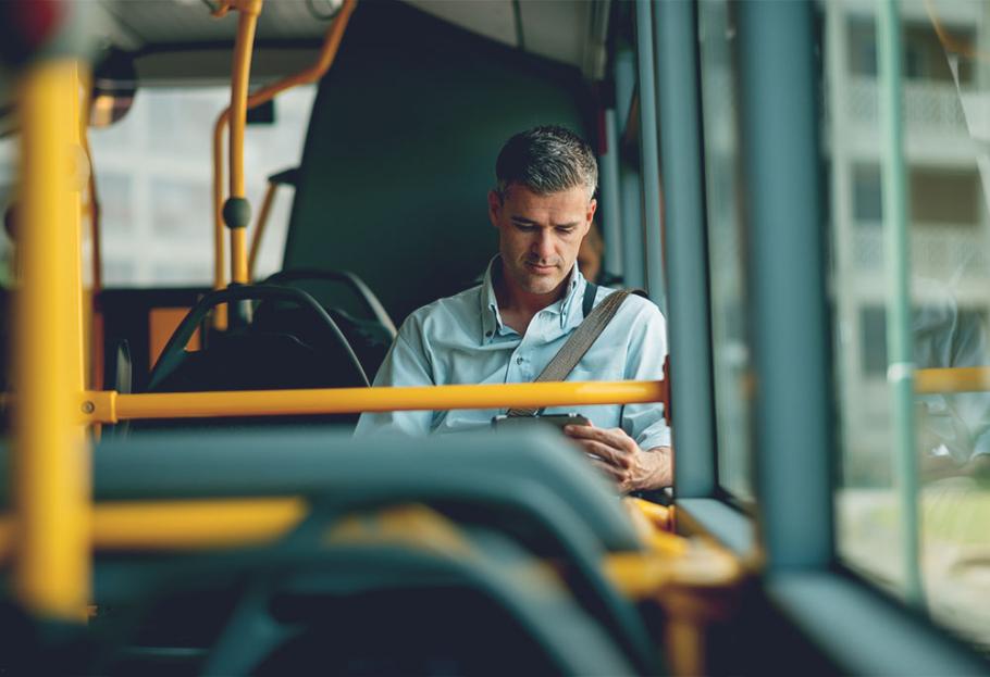 How to get to our HQ by bus