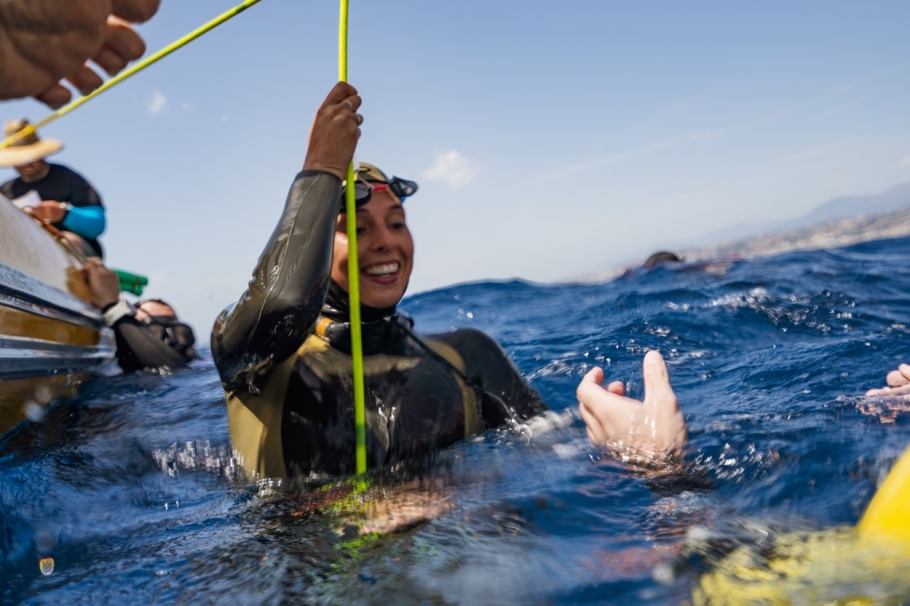 Marine Simonis, freediver