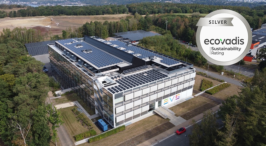 EVS EcoVadis Silver sustainability rating