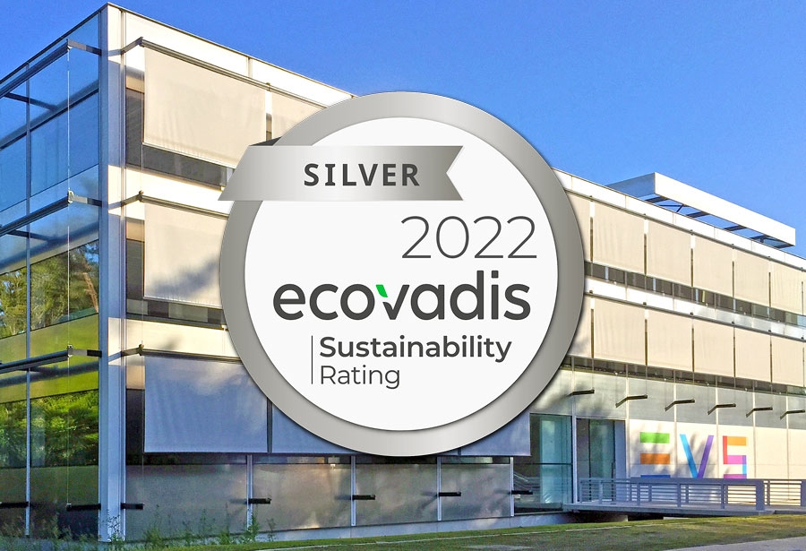 EVS achieves EcoVadis Silver status for its first CSR sustainability