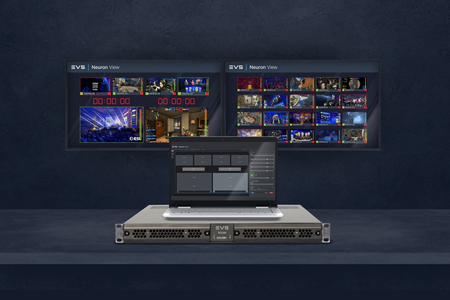 Neuron View, EVS' multiviewer for live production