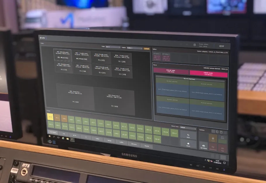 Desk UI with TAG support Full screen
