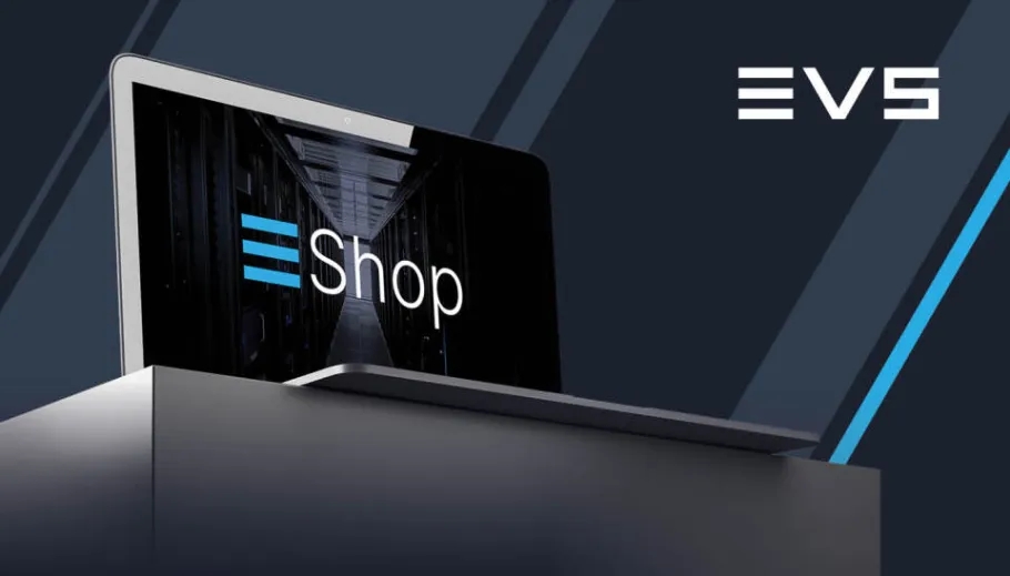 EVS officially launches its eShop, bringing on-demand scalability for live production workflows