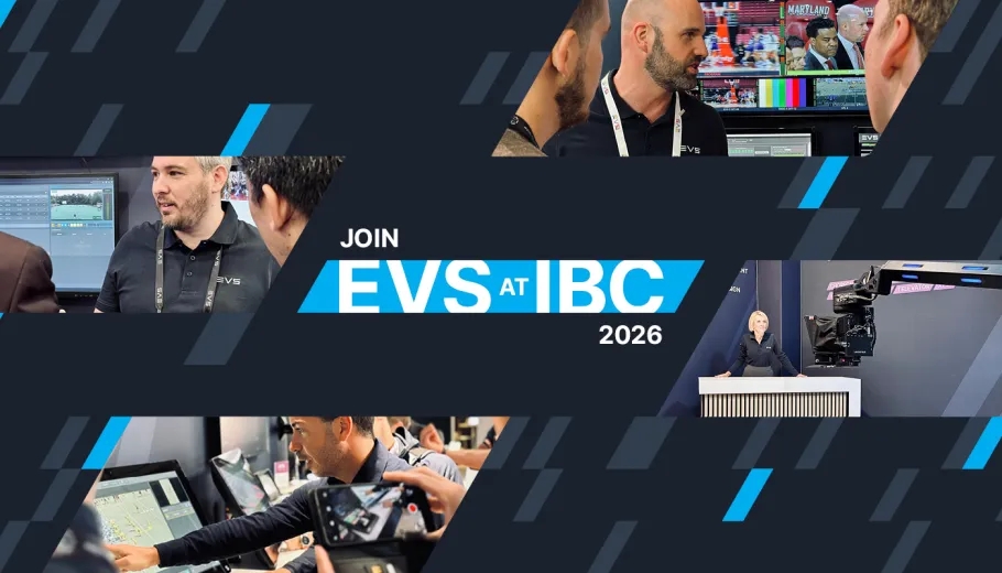 Experience the future of live production with EVS at IBC2026