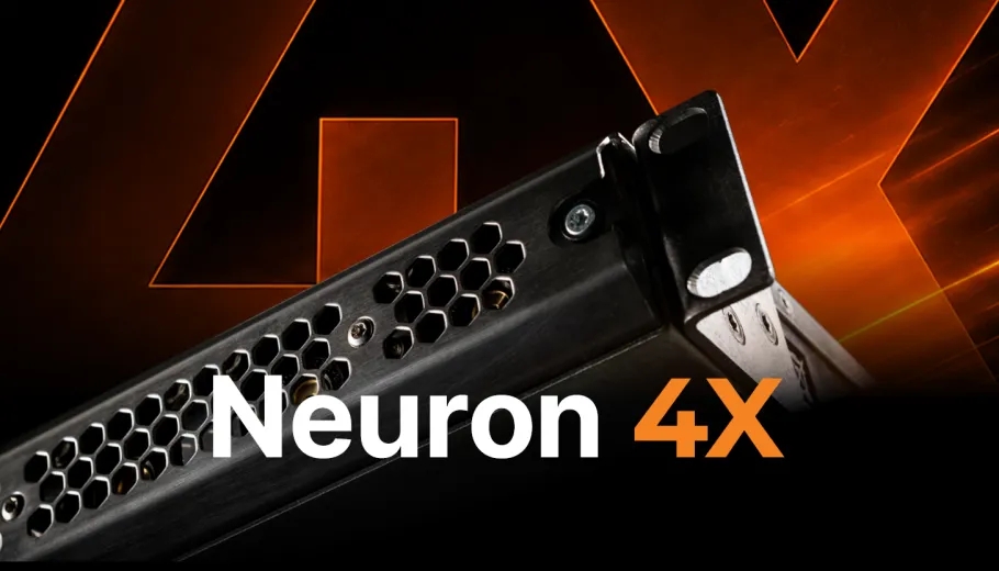 EVS introduces Neuron 4X, delivering a new scale of software-defined media processing for live production